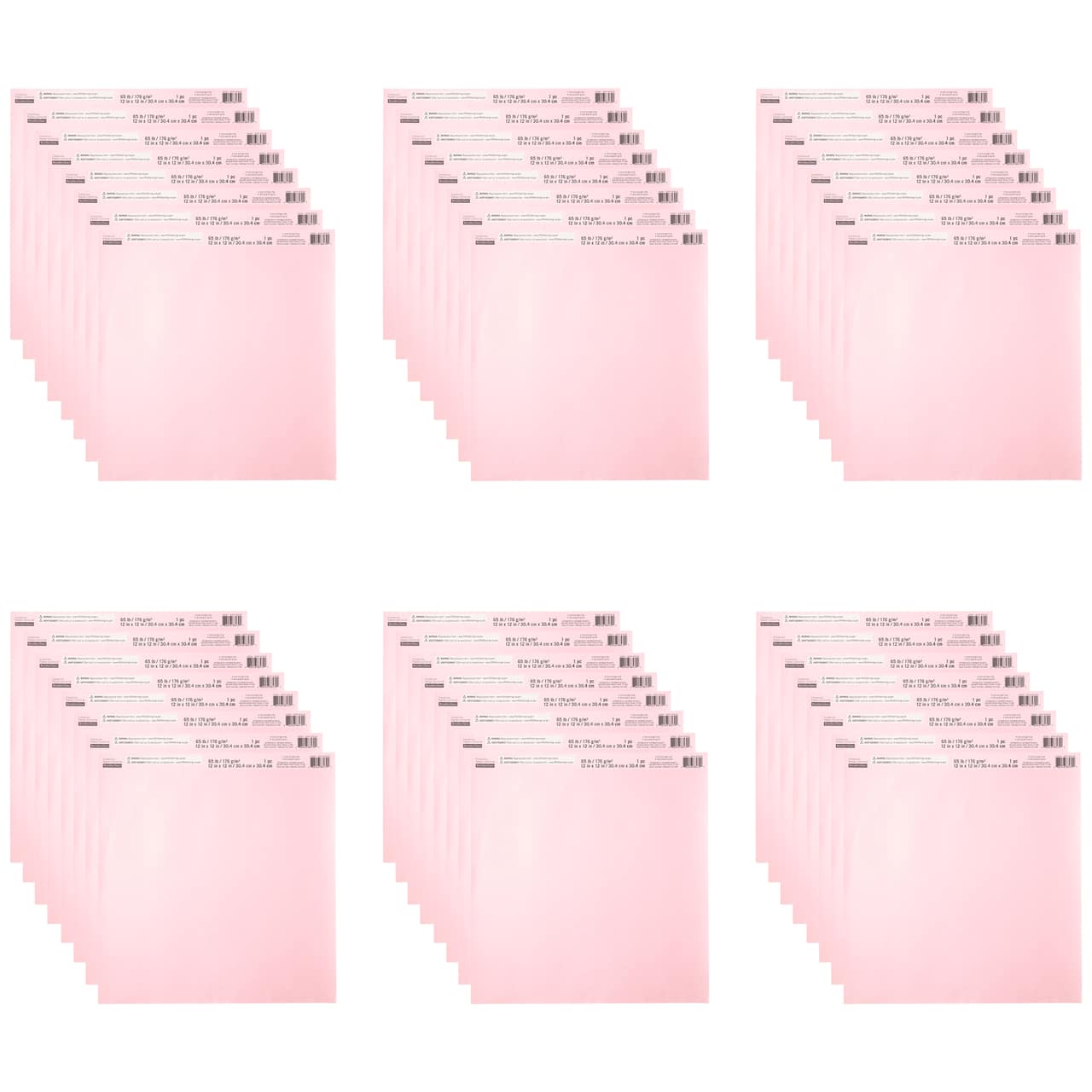 48 Pack: Shimmer Cardstock Paper by Recollections™, 12" x 12"